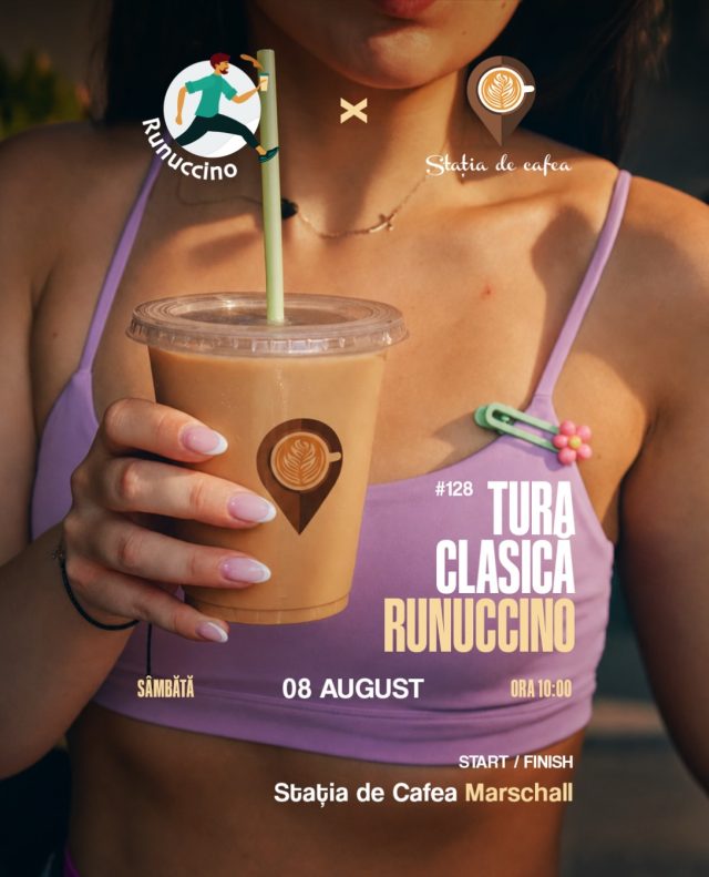 Dragilor știm… e doar jumătatea săptămânii, mai avem de lucrat dar… vineeeee weekendul cu Runuccino #128! 🥳 

Mergem la prietenii de la @statia_de_cafea_marschall, alergăm 5 km pe mal iar după, poveștile cu o așa cafeluță bună sunt combinația perfectă! ❤️

📍 - @statia_de_cafea_marschall 
🏃 - 3-5 km 
⏰ - 10:00
🗓️ - sâmbătă

#runuccino #coffe #community